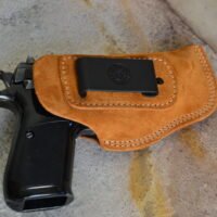 Walther PPK 3.25" IWB Suede Leather Holster - Image 4