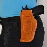Walther PPK 3.25" IWB Suede Leather Holster - Image 5